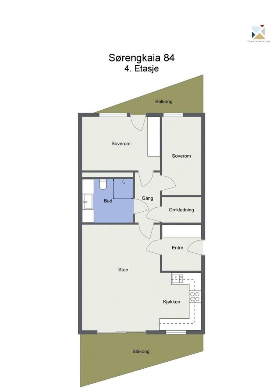 Seaside Apt - 2 Sunny Balconies - Modern - 6 Pax Oslo Bagian luar foto