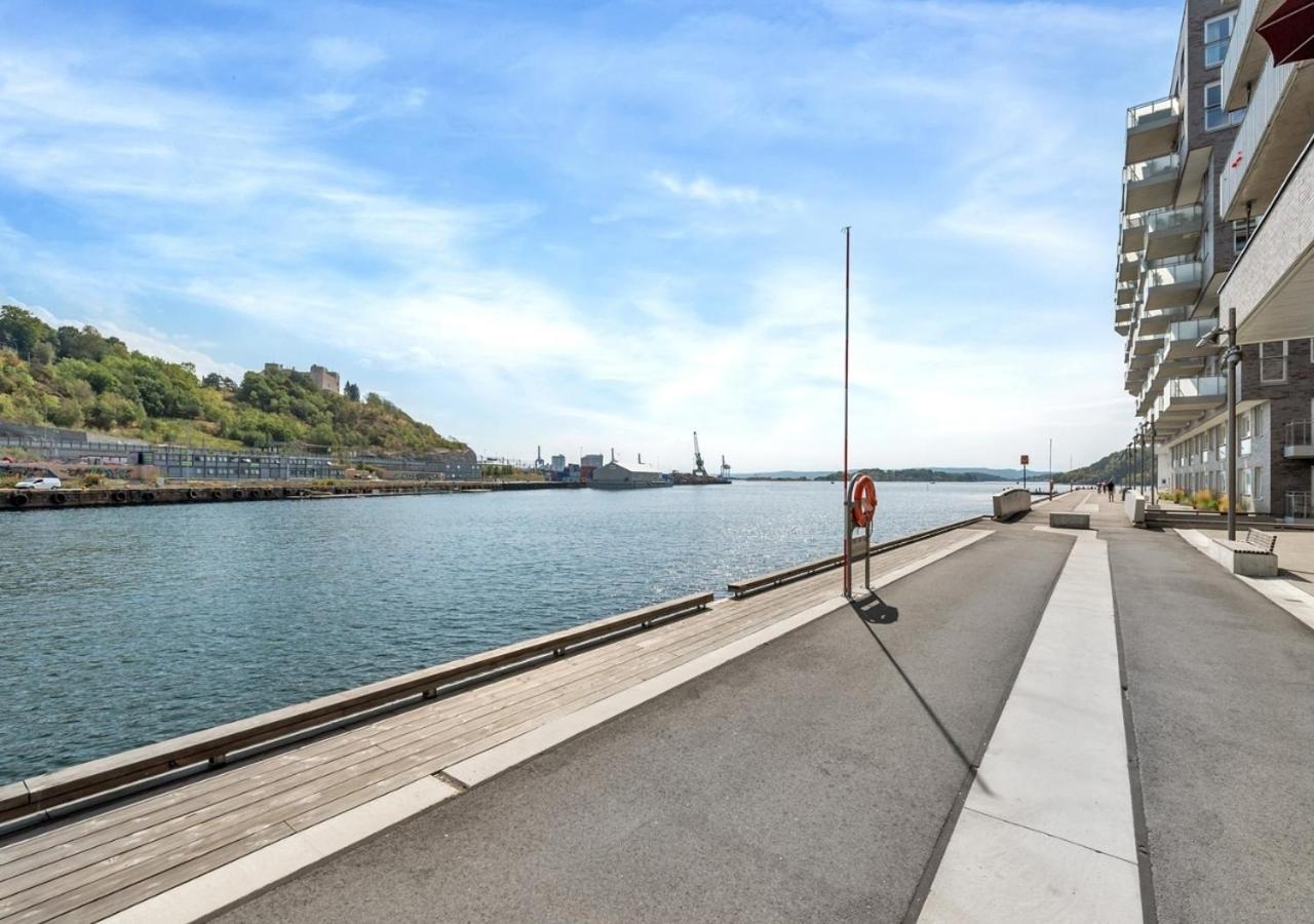 Seaside Apt - 2 Sunny Balconies - Modern - 6 Pax Oslo Bagian luar foto