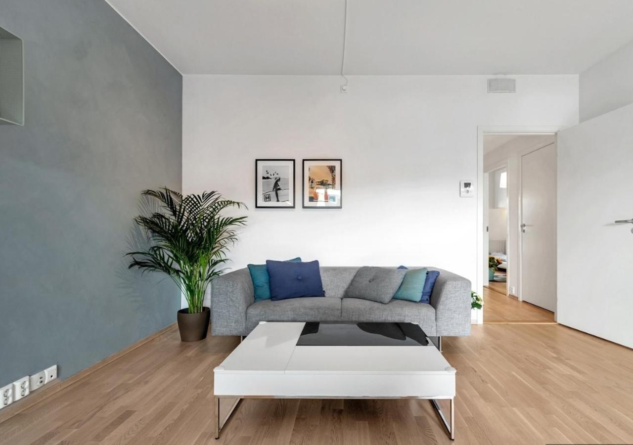 Seaside Apt - 2 Sunny Balconies - Modern - 6 Pax Oslo Bagian luar foto