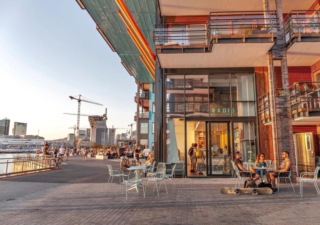 Seaside Apt - 2 Sunny Balconies - Modern - 6 Pax Oslo Bagian luar foto